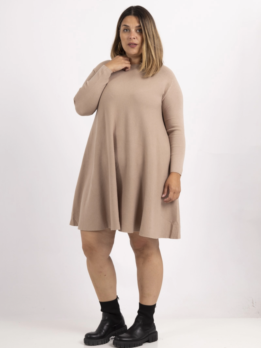 Knitted Skater Dress - Stylish & Comfortable Wardrobe Staple