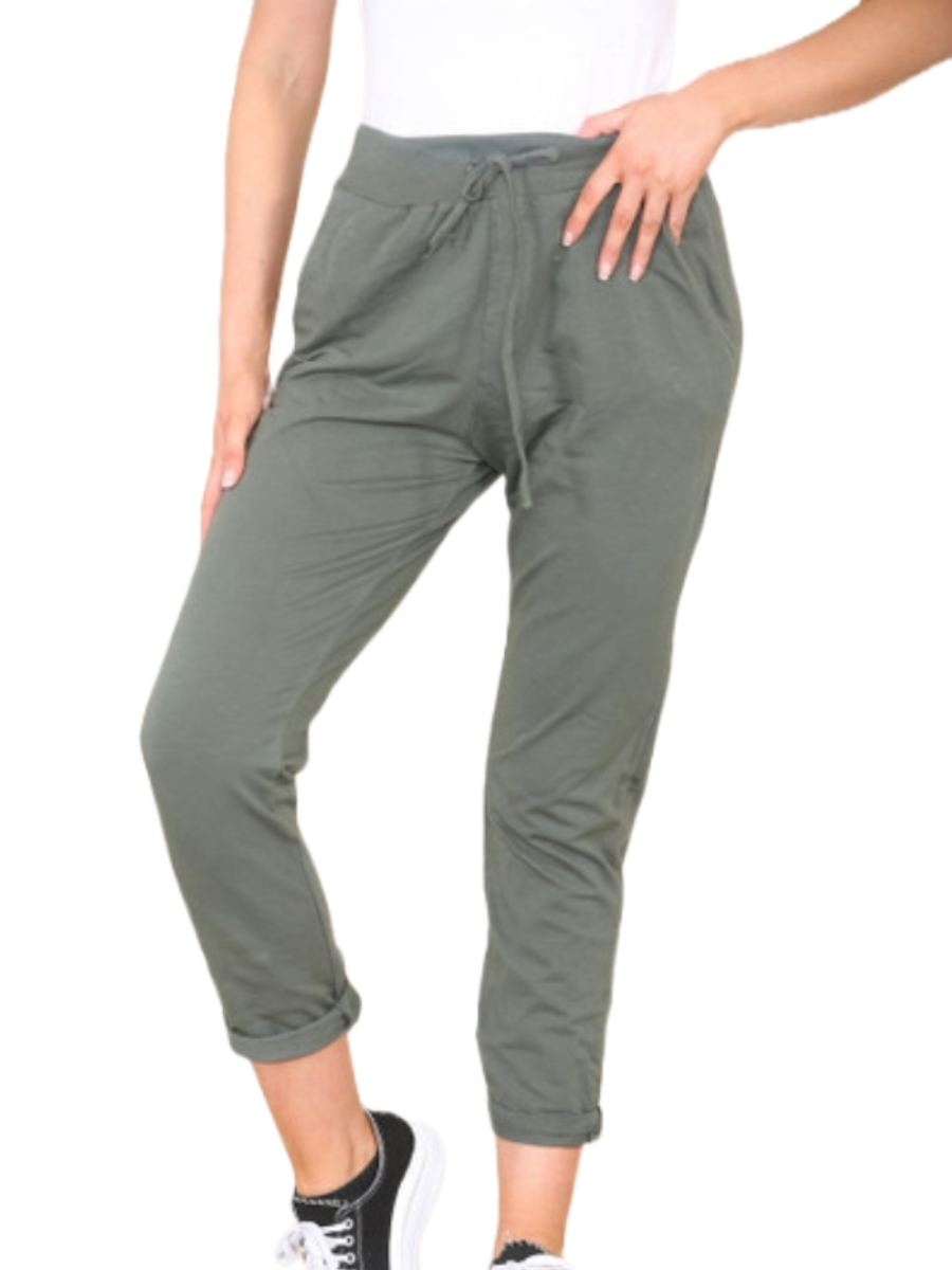 Jogging Trousers on model - Cotton Comfort Style in 2 Sizes