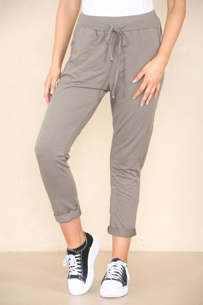 Jogging Trousers on model - Cotton Comfort Style in 2 Sizes