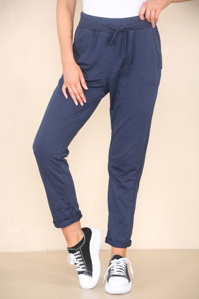 Jogging Trousers on model - Cotton Comfort Style in 2 Sizes