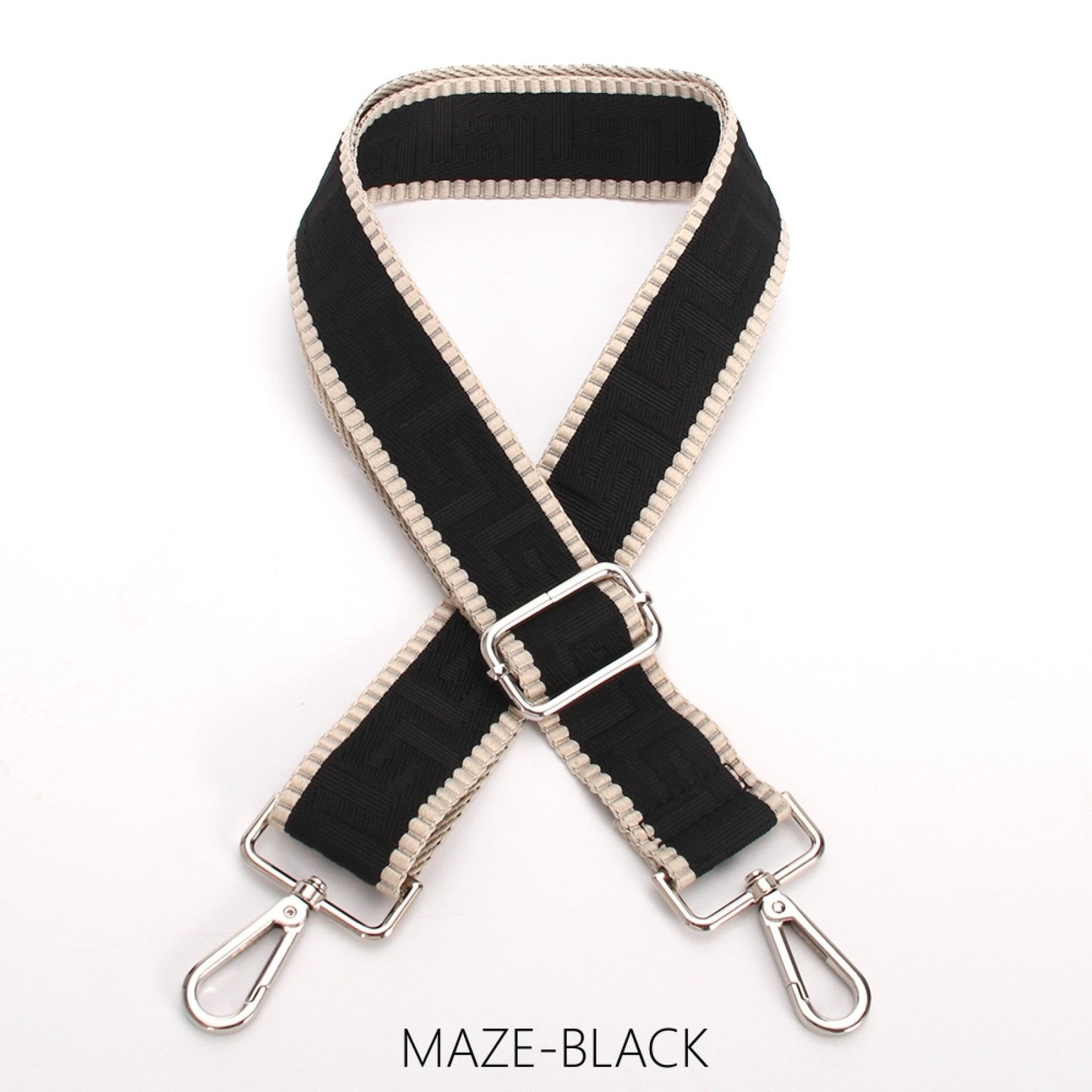 Maze Thin Bag Strap - various designs and colours available.