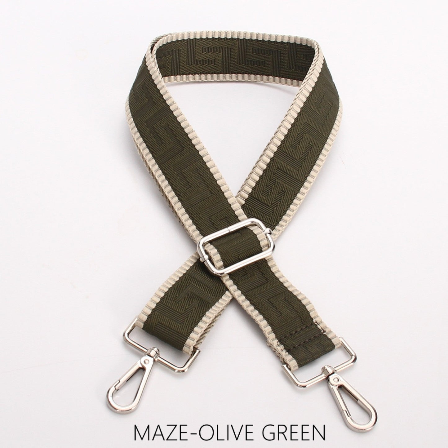 Maze Thin Bag Strap - various designs and colours available.
