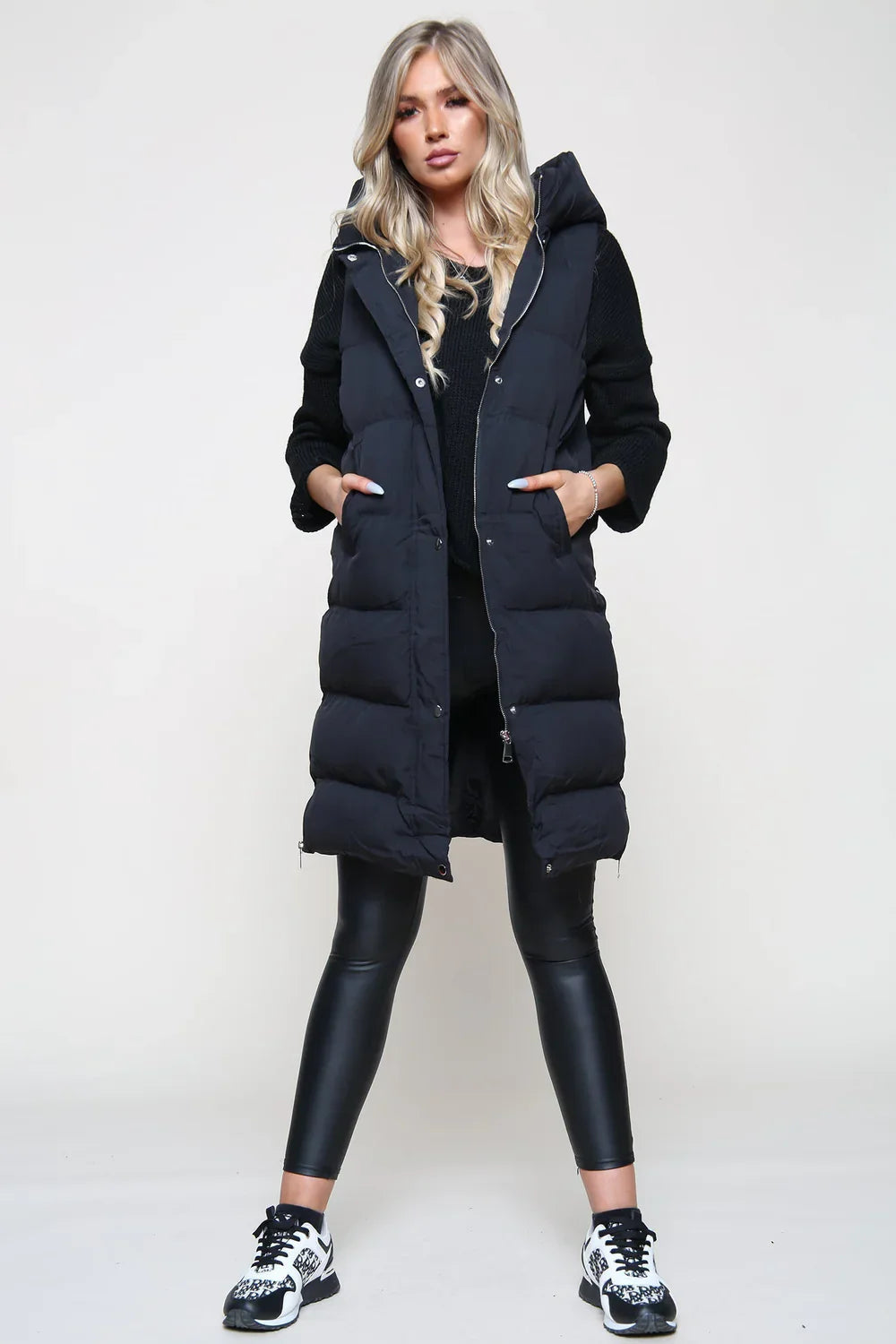 Puffer Gilet - Sleek Longline Design | Shop Now