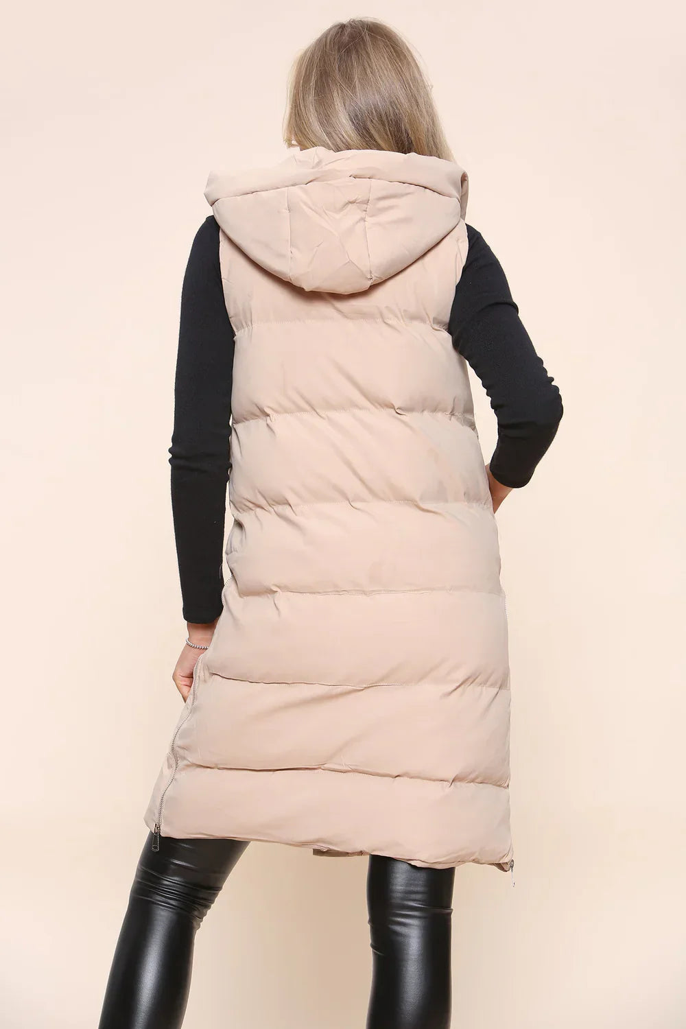 Puffer Gilet - Sleek Longline Design | Shop Now