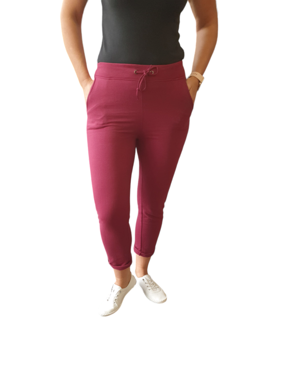 Jogging Trousers on model - Cotton Comfort Style in 2 Sizes