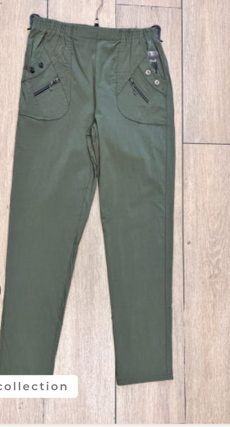 Fleece Lined Stretch Trousers for Winter Warmth & Comfort