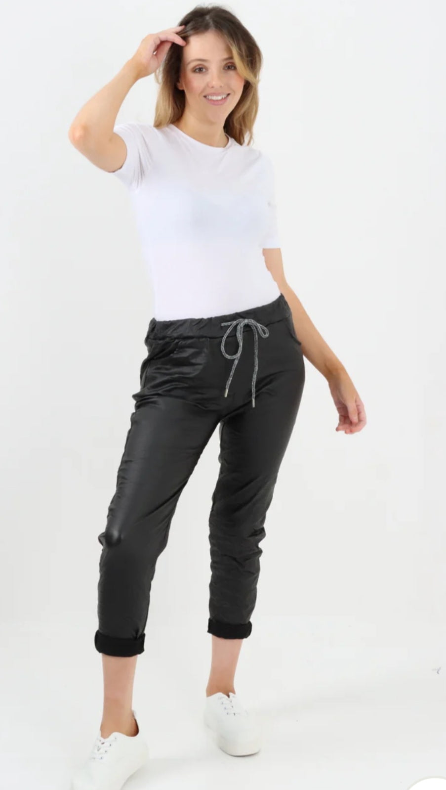 Magic Trousers - Shiny Wet Look in 5 Colour Options