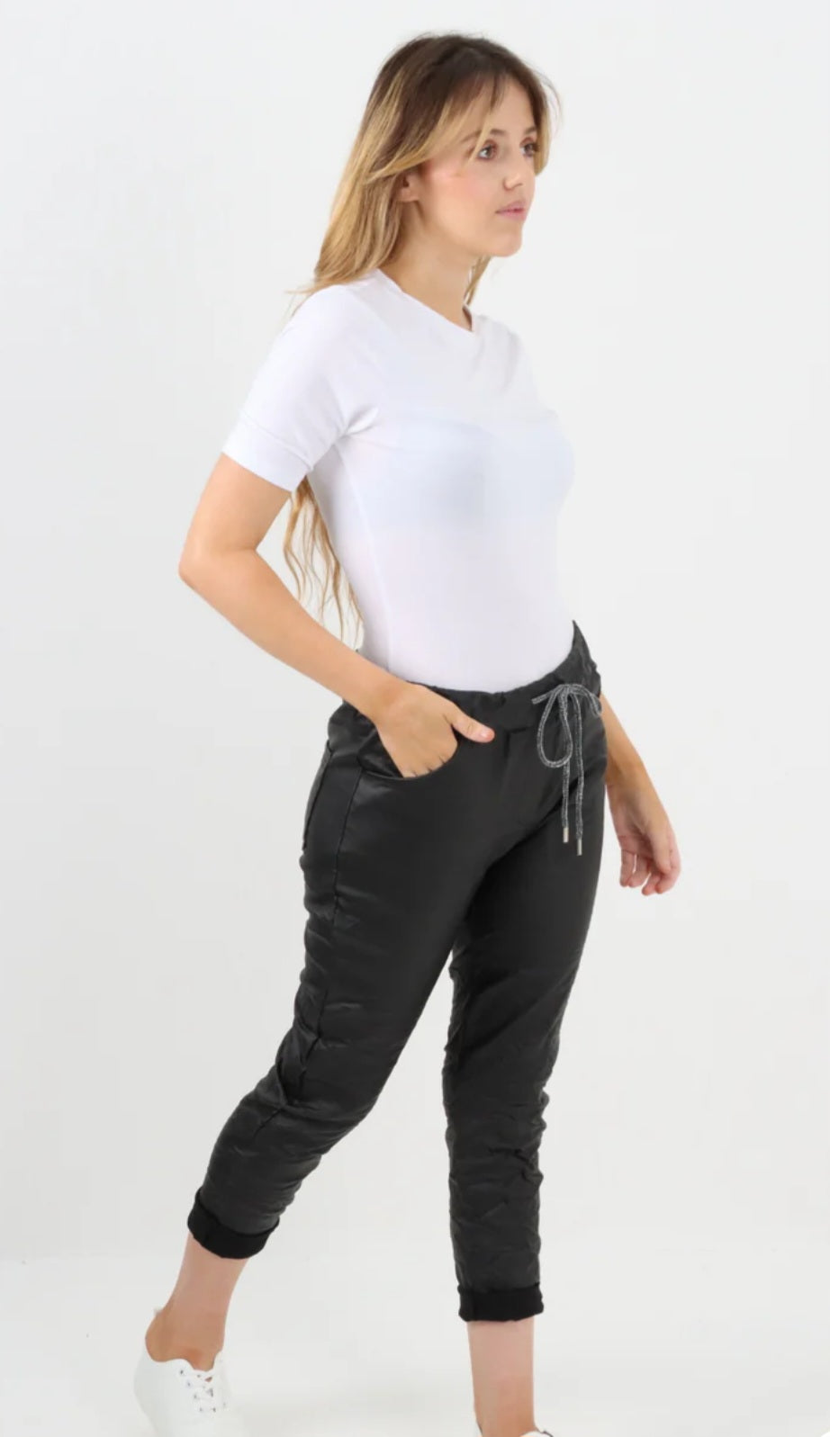 Magic Trousers - Shiny Wet Look in 5 Colour Options