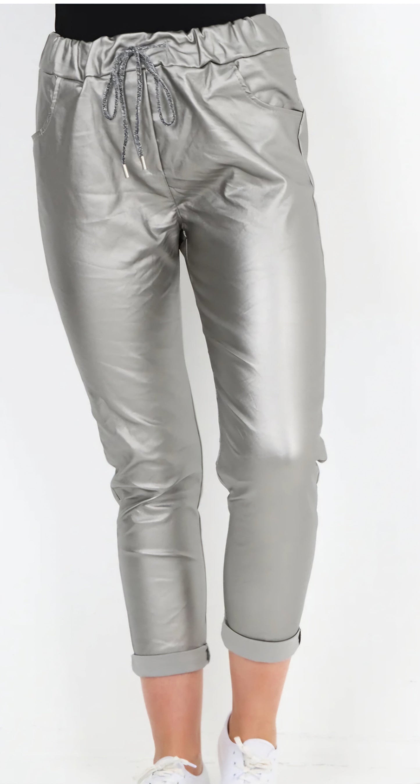 Magic Trousers - Shiny Wet Look in 5 Colour Options
