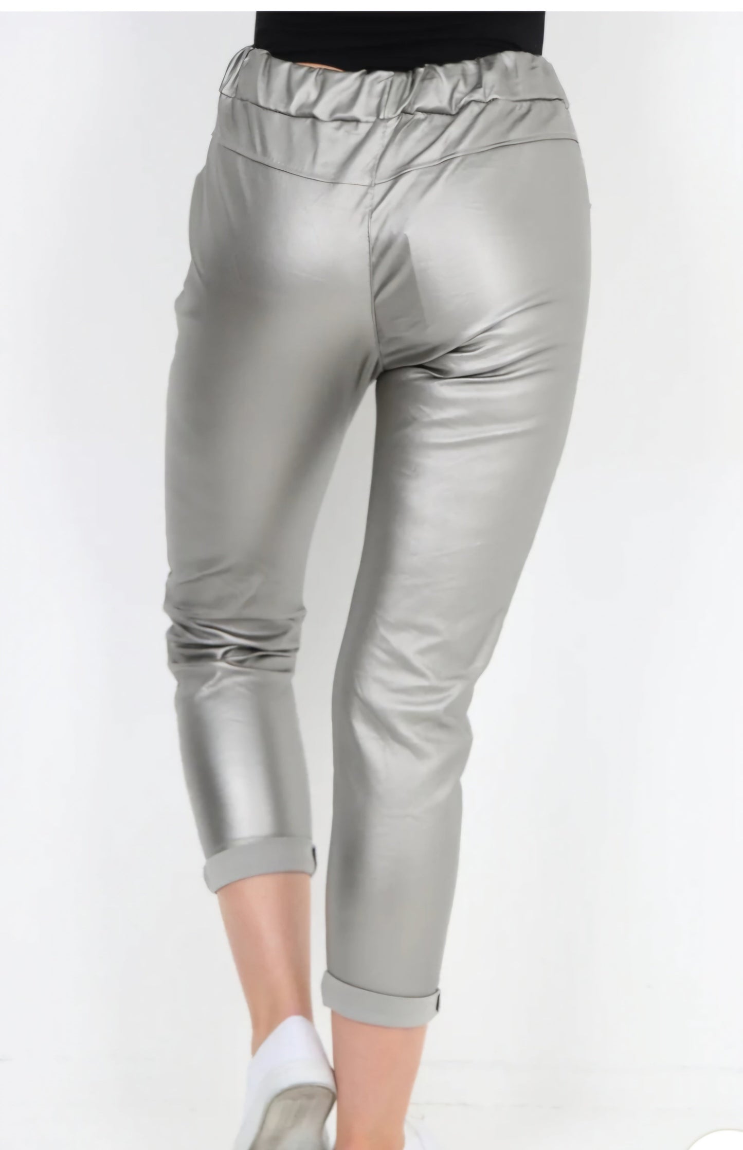Magic Trousers - Shiny Wet Look in 5 Colour Options