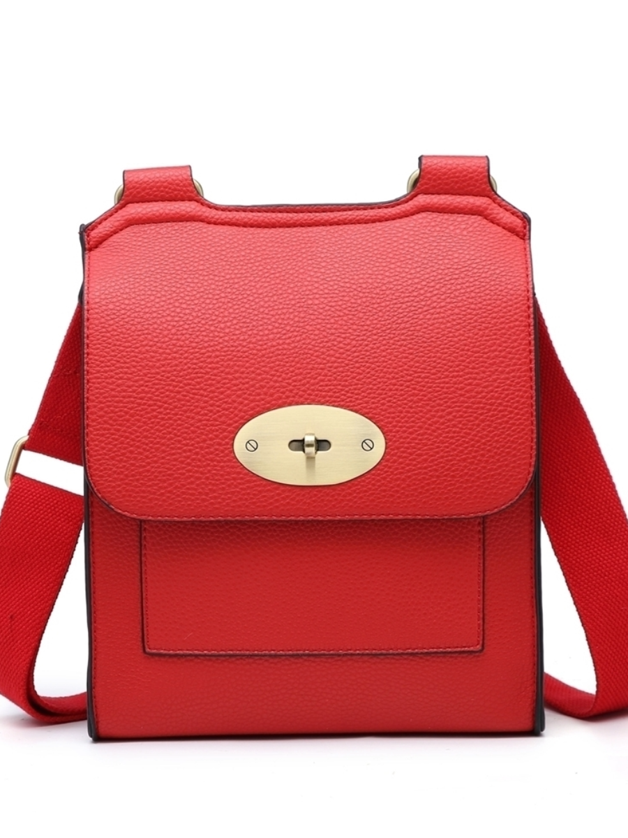 Messenger Crossbody Bag - Adjustable Strap and Sleek Design