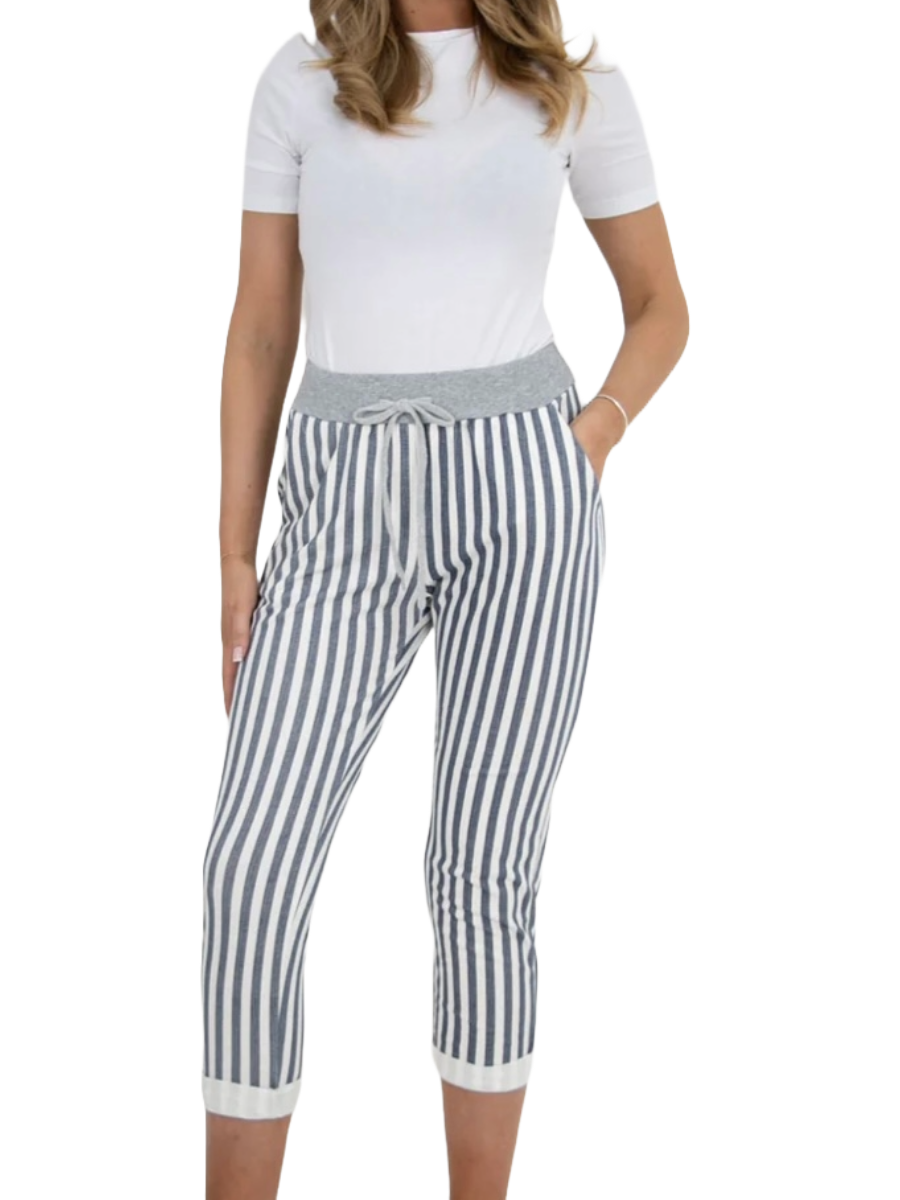 Cotton Trouser - Stripe