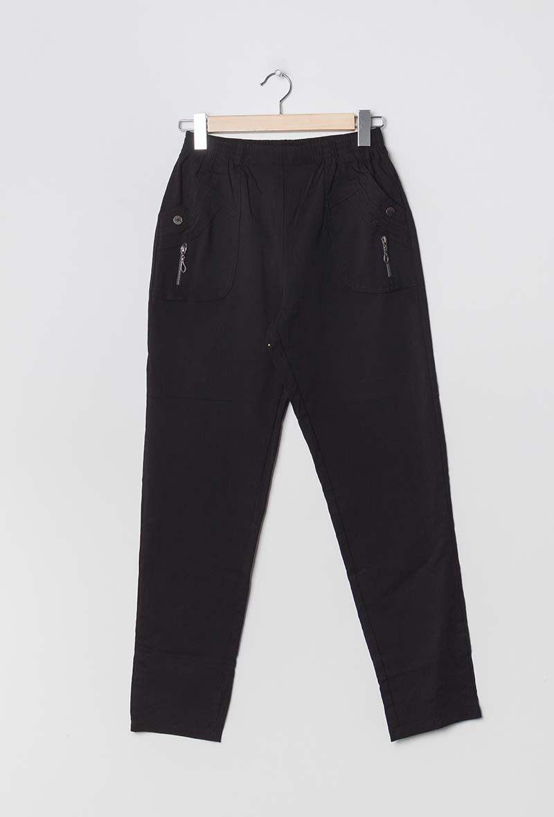Fleece Lined Stretch Trousers for Winter Warmth & Comfort