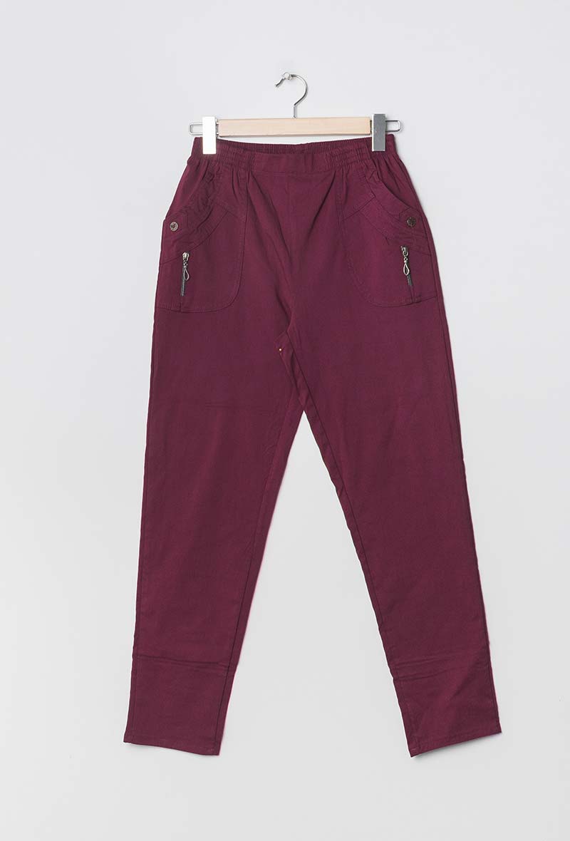 Fleece Lined Stretch Trousers for Winter Warmth & Comfort