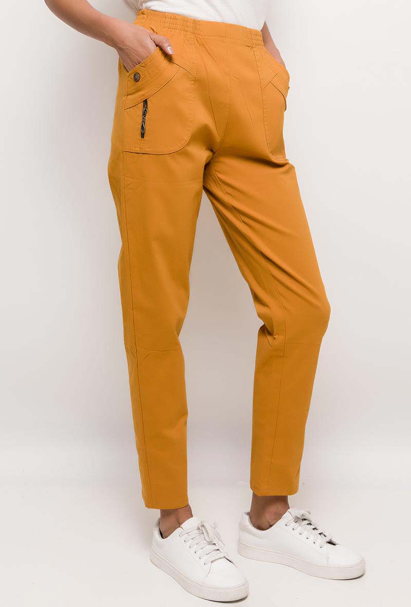 Fleece Lined Stretch Trousers for Winter Warmth & Comfort