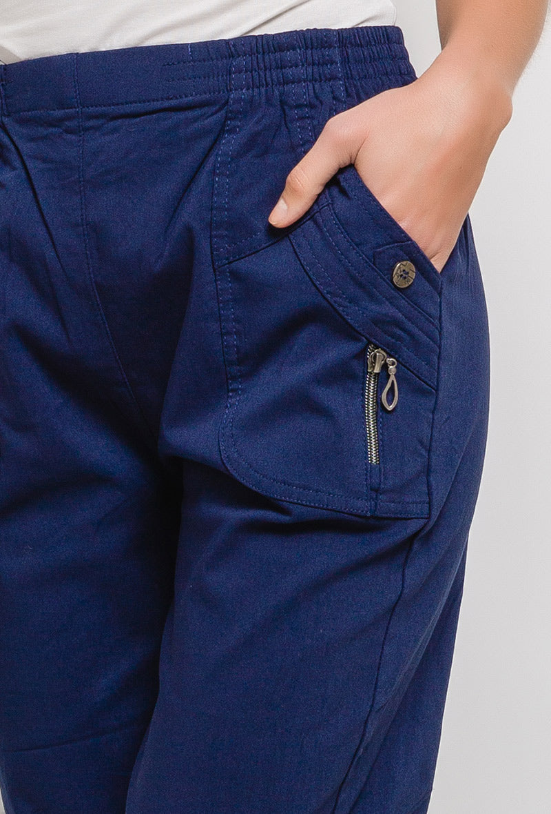 Fleece Lined Stretch Trousers for Winter Warmth & Comfort