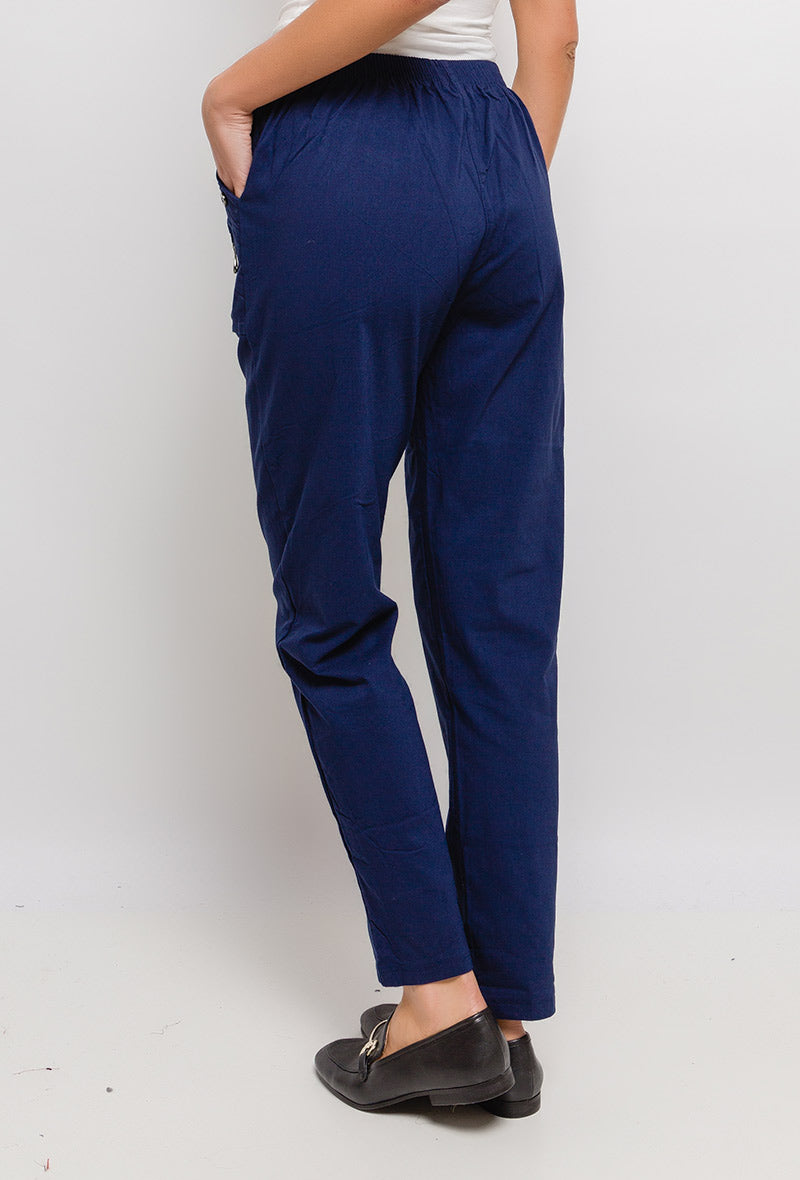 Fleece Lined Stretch Trousers for Winter Warmth & Comfort