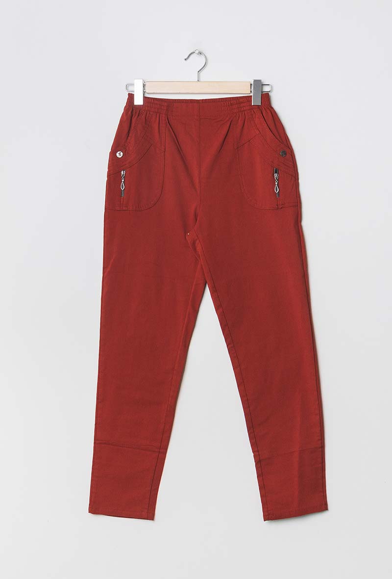 Fleece Lined Stretch Trousers for Winter Warmth & Comfort