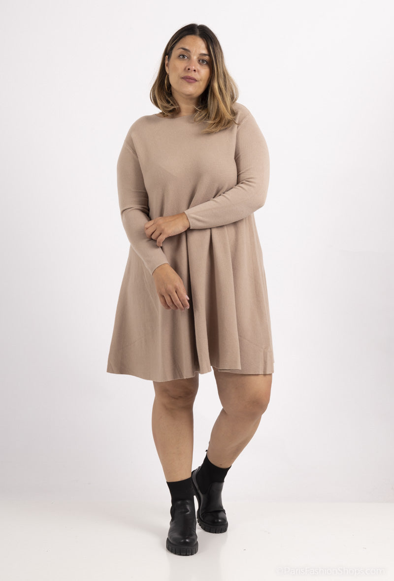 Knitted Skater Dress - Stylish & Comfortable Wardrobe Staple