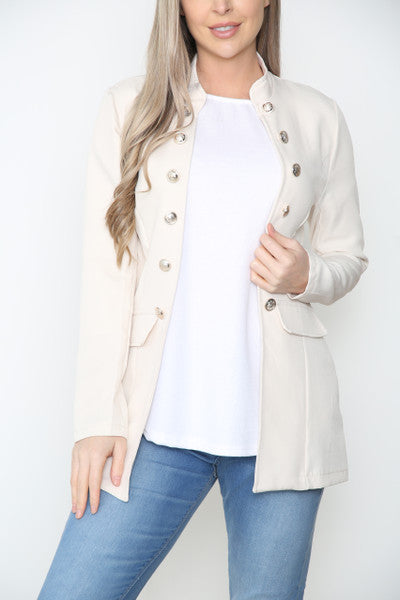 Military Blazer Jacket