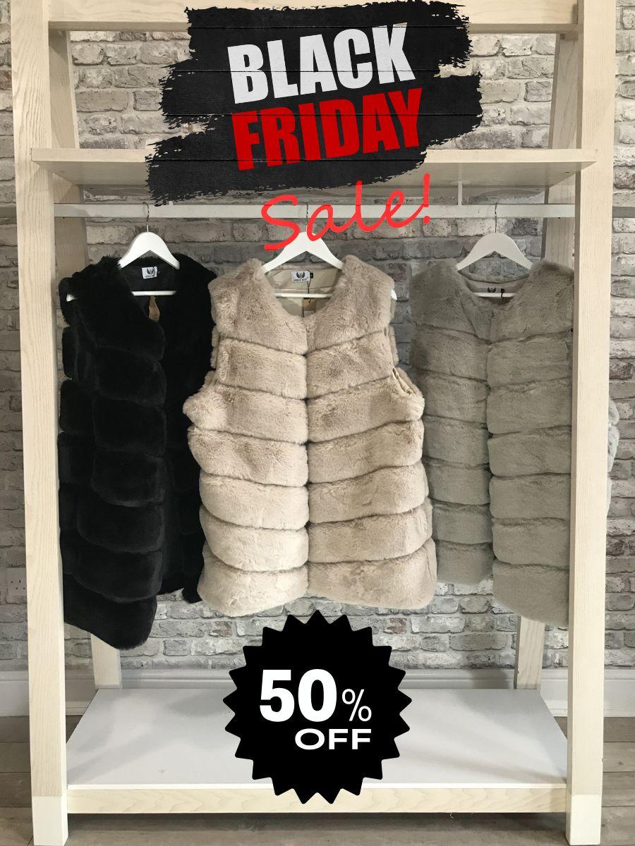 Ladies Faux Fur Gilet