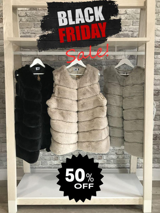Ladies Faux Fur Gilet