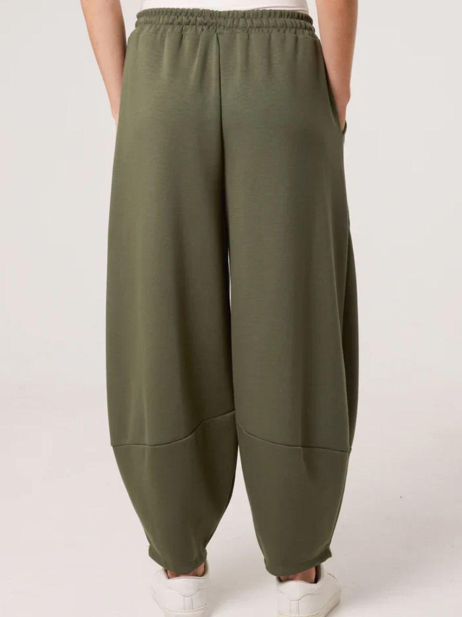 Soft Touch Barrel Leg Trouser