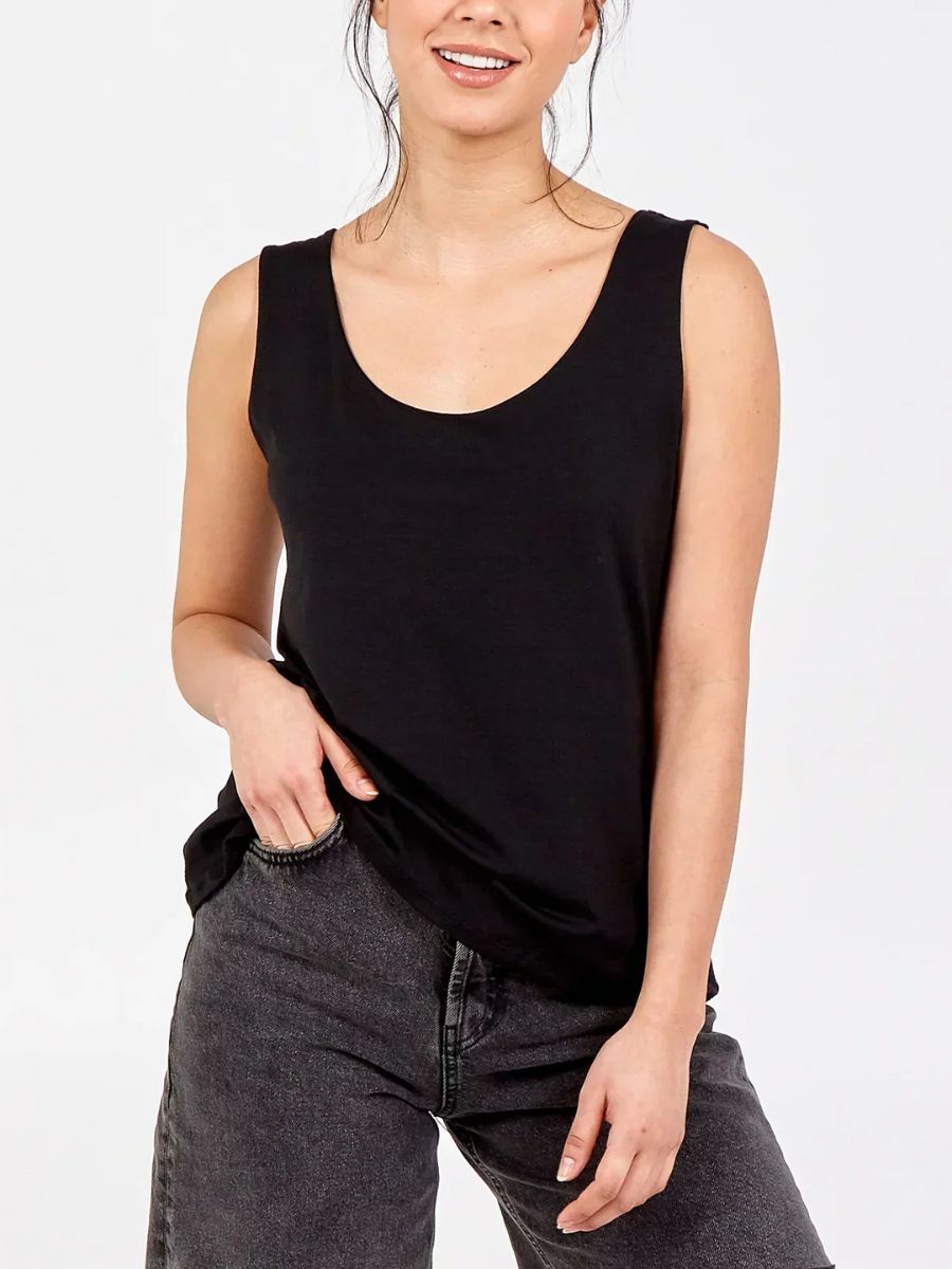 Luxe Double Layer Vest Top