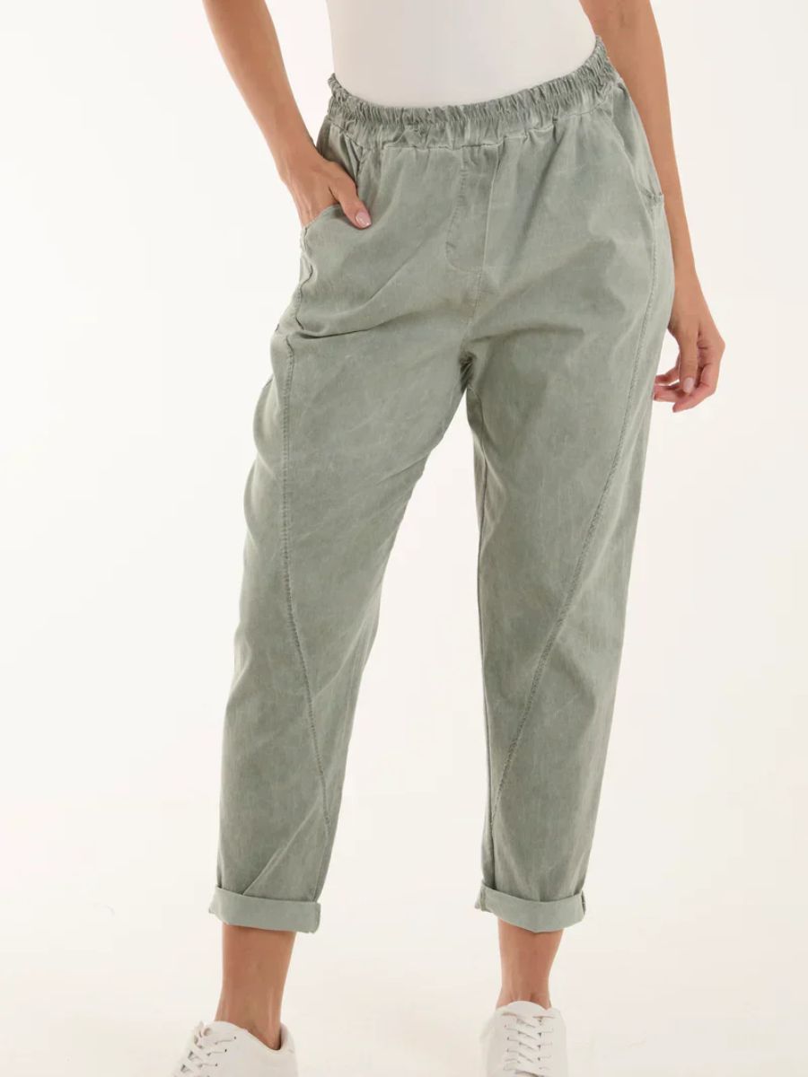 Washed Relaxed Fit Magic Trousers