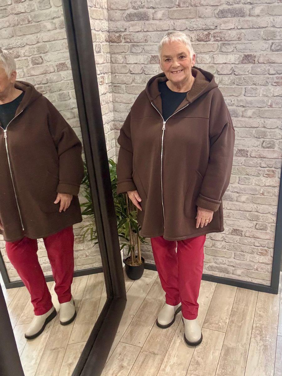 Thick Fleece Lined Hooded Jacket