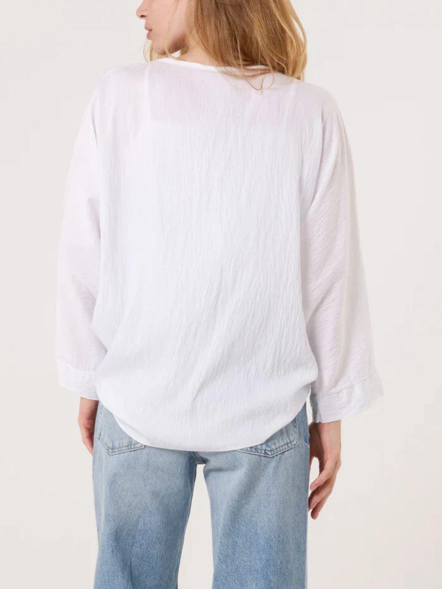 Tied Front Light Kimono featuring a front tie closure