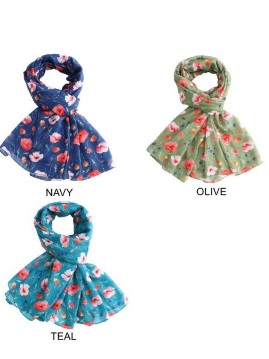 Watercolour Meadow Scarf