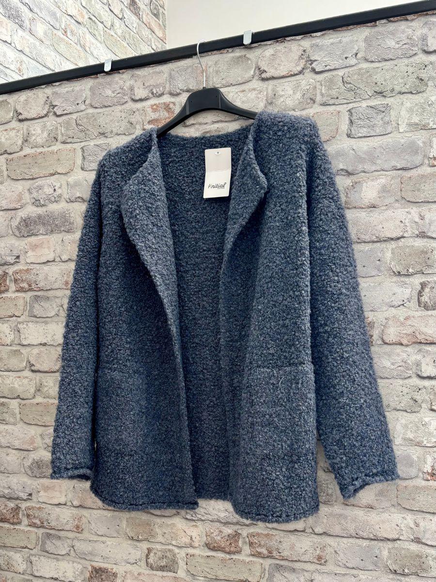Boucle jacket denim