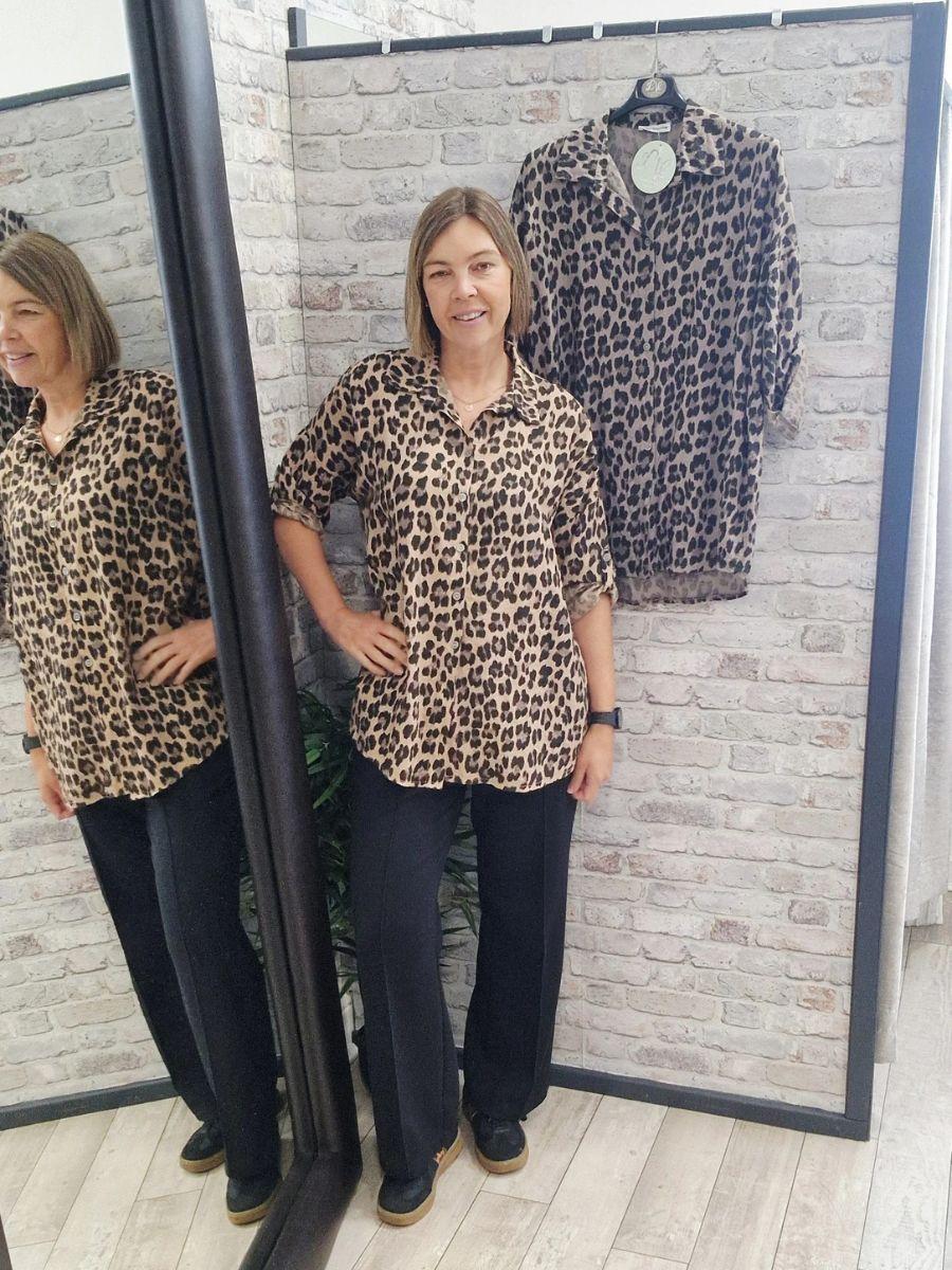 Leopard Print Shirt