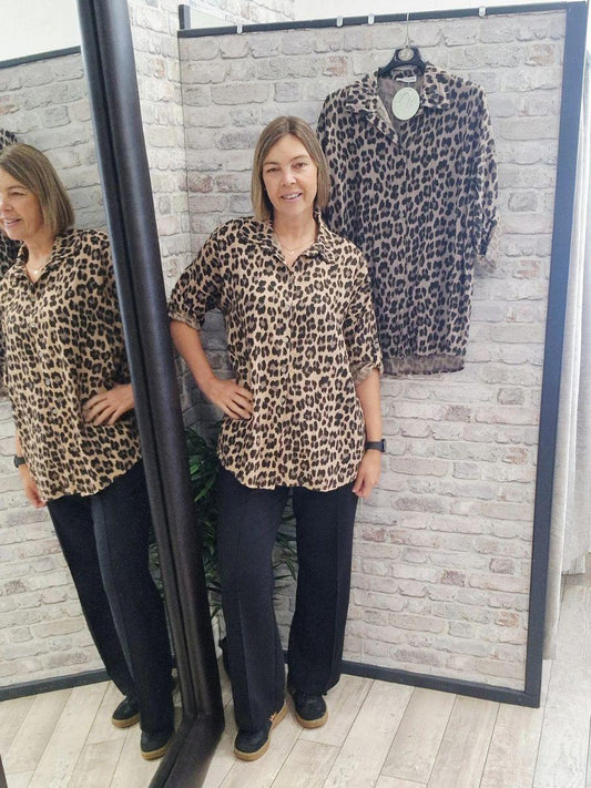 Leopard Print Shirt