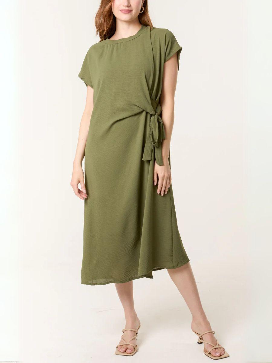 Plain Tie Side Dress