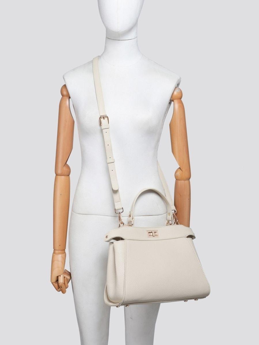 Vintage Style Twist Lock Bag
