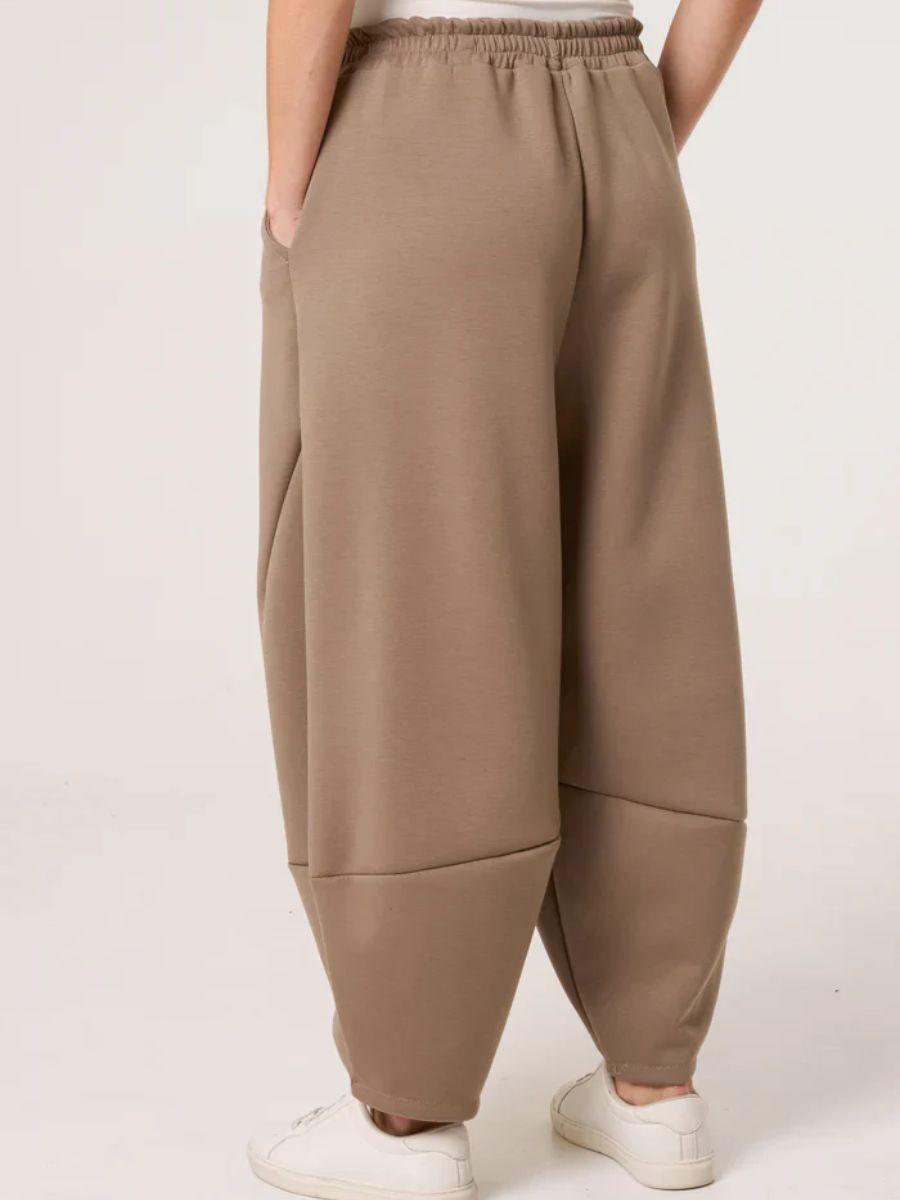 Soft Touch Barrel Leg Trouser