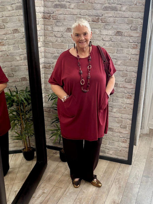 Italian Pocket Front Cotton Tunic