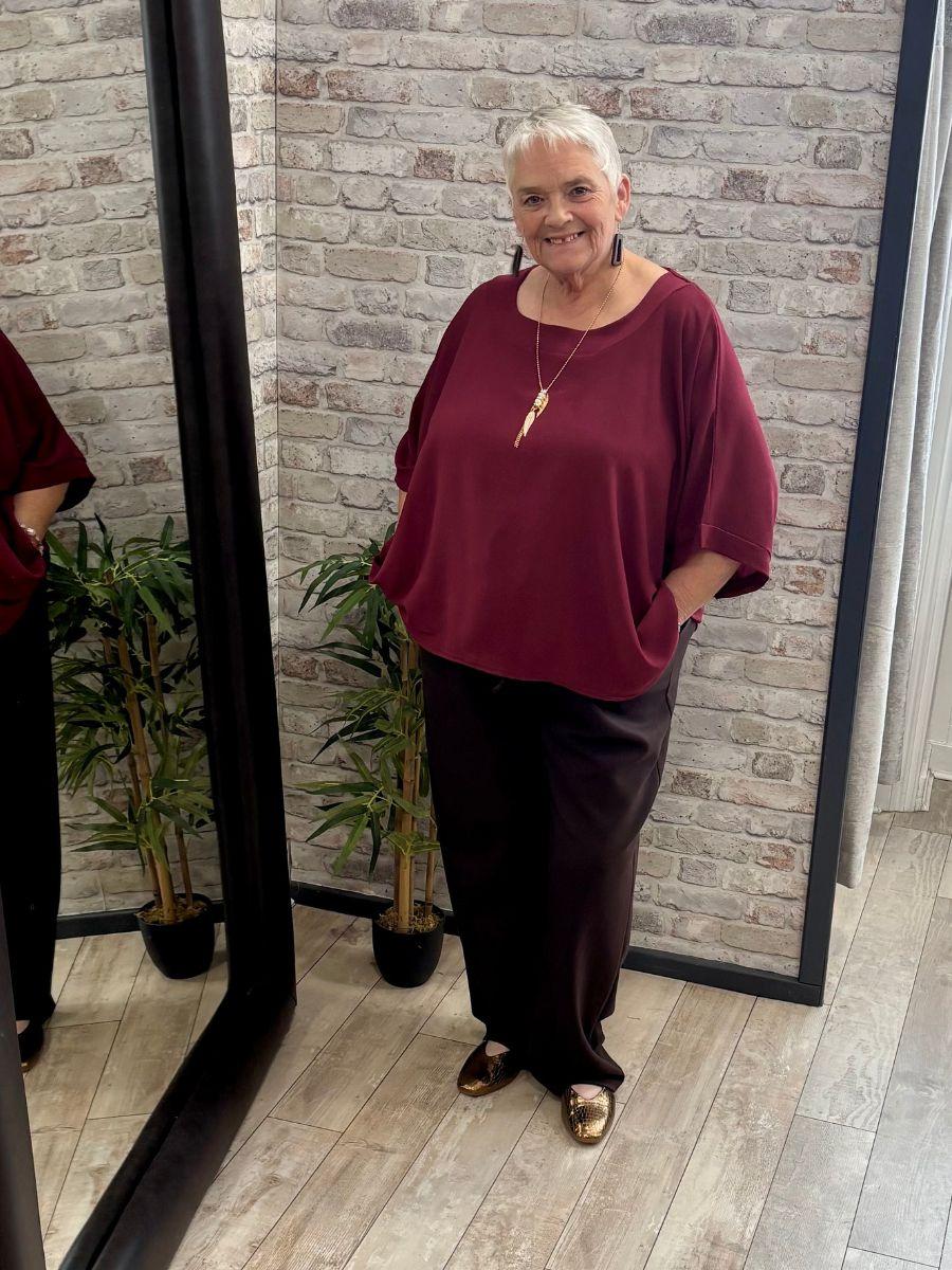 Plus Size Necklace Top