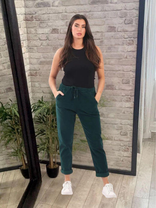 Cotton Corduroy Trousers