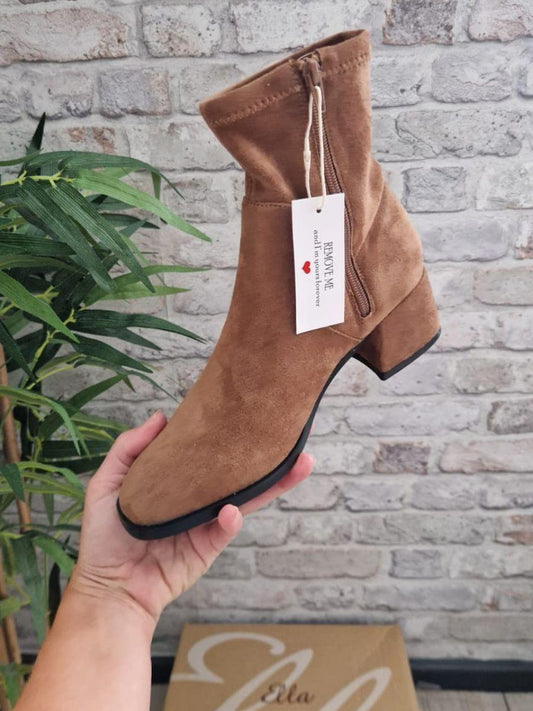 Sammy Tan Ankle Boots
