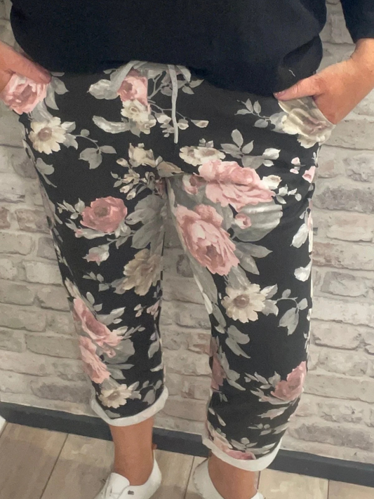 Cotton Trouser - Rose