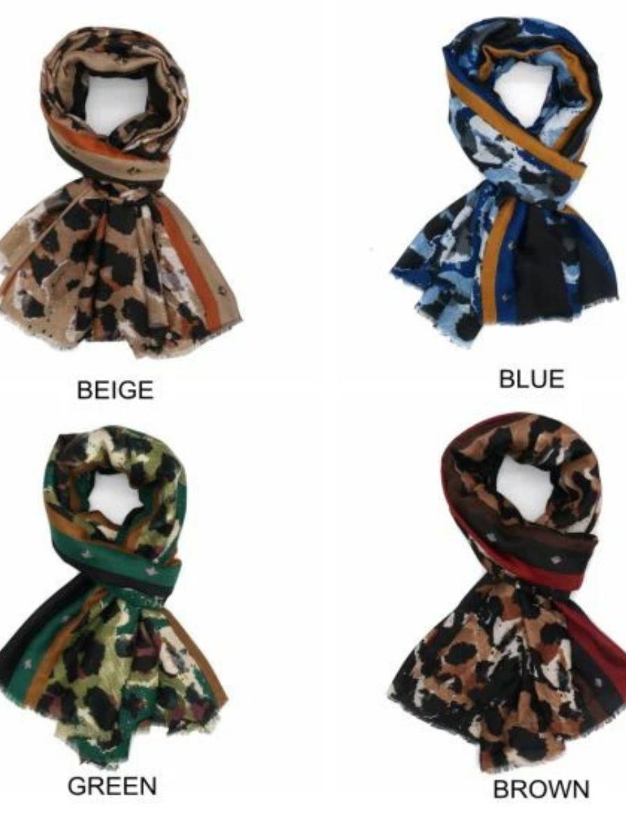 Leopard Scarf