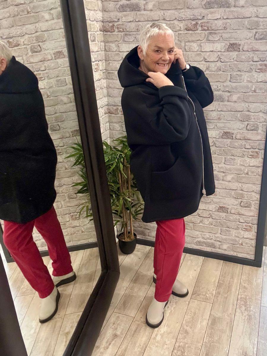 Thick Fleece Lined Hooded Jacket