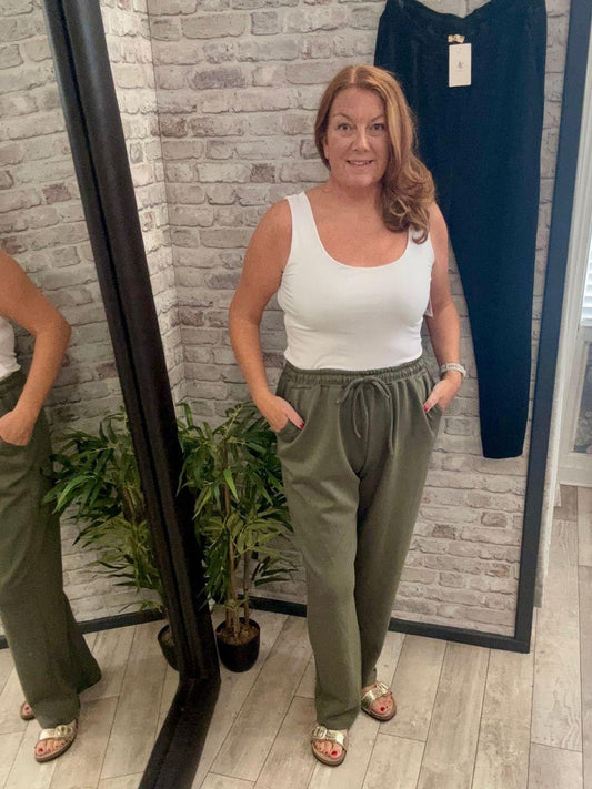 Super Soft Jogging Trousers - Elasticated and drawstring waist