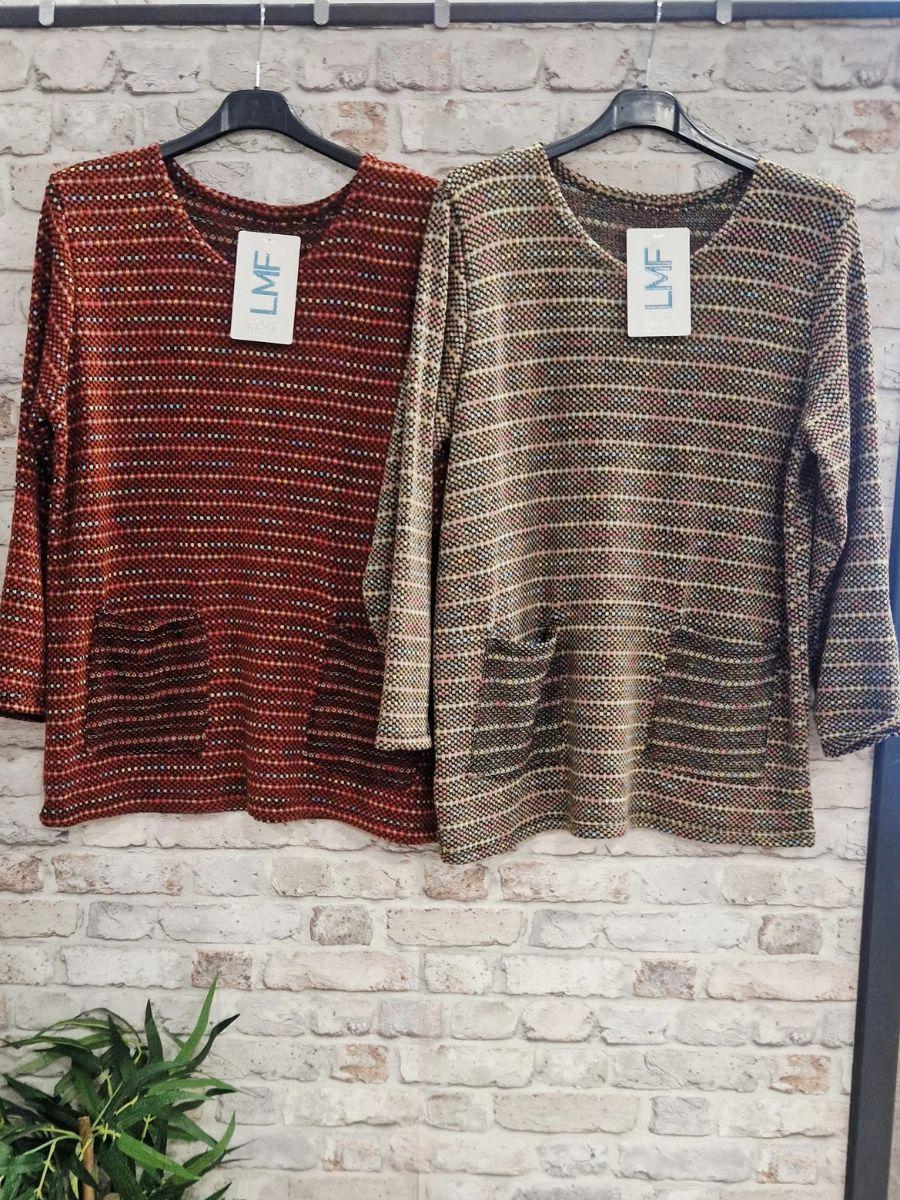 Check Board Pocket Top