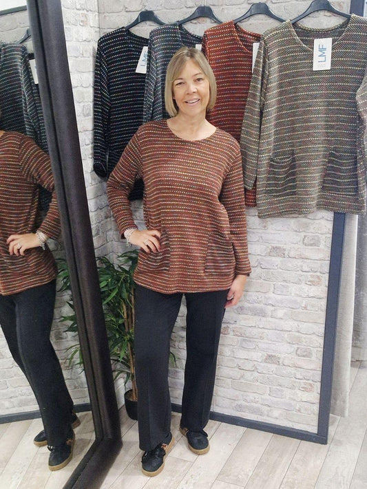 Check Board Pocket Top