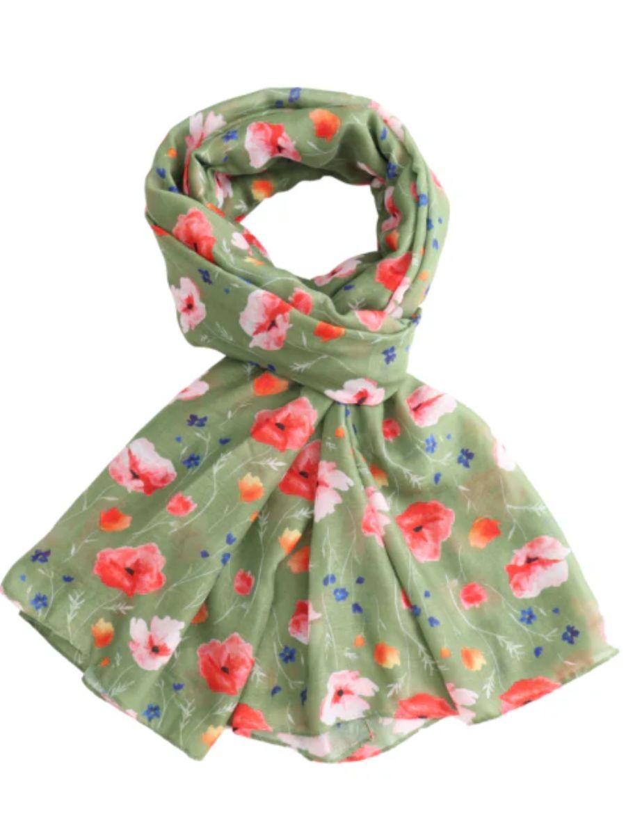 Watercolour Meadow Scarf