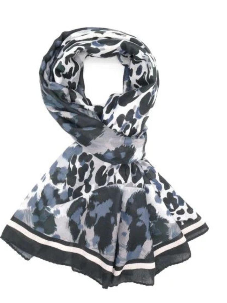 Urban Leopard Print Scarf
